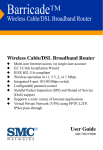 SMC Barricade 7004VWBR Wireless Router
