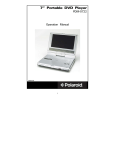 Polaroid Portable DVD Player PDM-0722