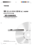 Toshiba SD-5980 DVD Player
