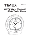 Timex T317 Clock Radio
