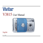 Vivitar ViviCam 3815 Digital Camera
