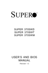 SuperMicro SUPER 370 SWM Motherboard