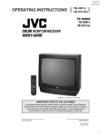 JVC TM-2001U 20" TV