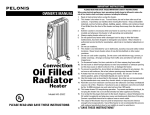 Pelonis WM-HO202C Oil Filled Radiator Heater - C:\Documents and Settings\not Alex and Natasha\My Documents\Pelonis Owner's Manual