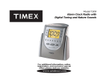 Timex T309TT Clock Radio - timex clock radio manual