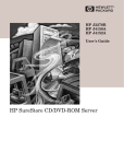 HP SureStore CD/DVD-ROM Server (J4152A#AKY) Removable Disk Library