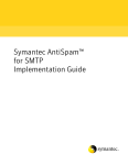 Symantec AntiSpam For SMTP 3.1
