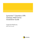 Symantec Clientless VPN Gateway 5.0 (10220550) for PC, Mac, Linux