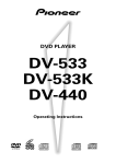 Pioneer DV-440 DVD Player