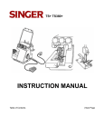 Singer Tiny Serger TS380