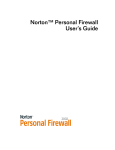 Symantec Norton Personal Firewall 2002 4.0 (07-00