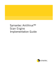 Symantec AntiVirus Scan Engine 4.0 (10041157) for PC, Unix