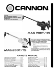 Cannon Mag 20 Dt/Hs Electronic Downrigger