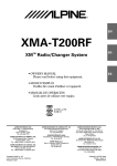 Alpine XMA-T200RF FM / AM Receiver - xma