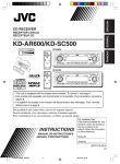 JVC Arsenal KD-AR600 CD Player