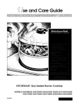 KitchenAid 31 in. KGCS105 Gas Cooktop