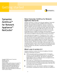 Symantec AntiVirus for Network Appliance NetCache (10200466) for PC