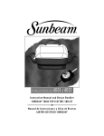 Sunbeam 4804 Non Stick Electric Skillet