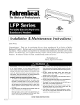 Fahrenheat LFP6152 Halogen Baseboard Heater - qmark_lfpmanual fahrenheat base heater