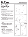 Broan-NuTone N-9960 Combination Heater Heater