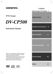 Onkyo DV-CP500 Multi