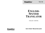 Franklin TES-106 Translator