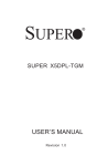 SuperMicro X5DPL-TGM Motherboard