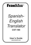 Franklin CST-180 Translator