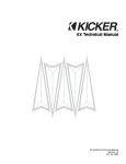 Kicker KX120.2 Car Audio Amplifier