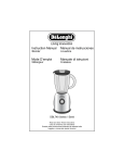 DeLonghi DBL740 Work Top Blender