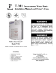 Takagi TM-RE10 Temperature Remote Controller - T