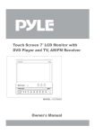 Pyle PLTCDN7 Car DVD Player