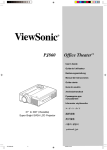 ViewSonic PJ860 Multimedia Projector