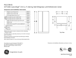 GE PSC23NHS Side by Side Refrigerator