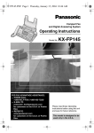 Panasonic KX-FP145E Plain Paper Thermal transfer Fax