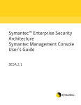 Symantec Enterprise Security Architecture 2.1 (10283813) for PC