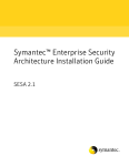 Symantec Enterprise Security Architecture 2.1 (10283813) for PC