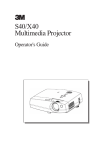 3M S40 Multimedia Projector