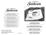 Sunbeam Steam Master 4055 Iron