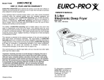 Euro-Pro F1066 Deep Fryer