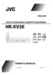 JVC HR-XV2 DVD Player/VCR