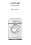 AEG L52600 Front Load Washer