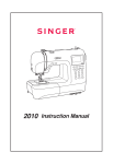 Singer 2010 1000-plus Stitch Computerized Sewing/ Quilting Machine Refurbished 2010.FS Superb Computerized Sewing Machine Refurbished