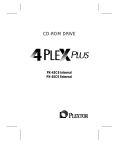 Plextor PlexWriter 4/12 Burner