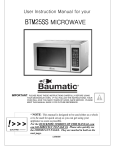 Baumatic BTM25SS Convection Microwave Oven