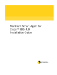 Symantec ManHunt Smart Agent for Cisco IDS (10350554)