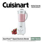 Cuisinart SPB-7 SmartPower Work Top Blender