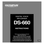 Olympus DS-660 Handheld Digital Voice Recorder