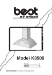 Broan-NuTone K3500 Kitchen Hood