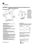 GE ZISS480DMSS Side by Side Refrigerator